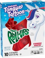 Fruit Roll-Ups Strawberry Sensation 141g  5oz (2  PACKS )